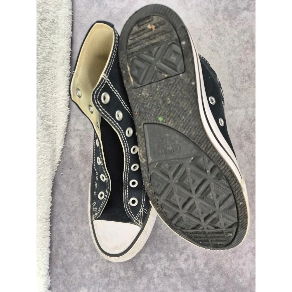 Converse Chuck Taylor All Star High Top Black Canvas Sneakers 272855F Kids 5